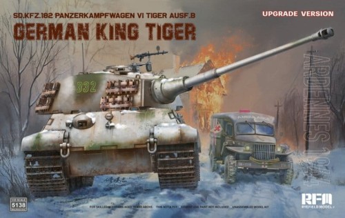 Czołg King Tiger Sd.Kfz.182 PzKpfw VI Ausf.B Upgrade Version RM-5138 RFM