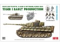 Czołg Tiger I Sd.Kfz.181 PzKpfw VI Ausf.E Early Standard Version RM-5139 RFM