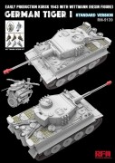Czołg Tiger I Sd.Kfz.181 PzKpfw VI Ausf.E Early Standard Version RM-5139 RFM