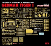 Czołg Tiger I Sd.Kfz.181 PzKpfw VI Ausf.E Early Upgrade Version RM-5140 RFM