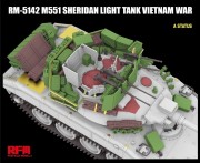 Czołg M551 Sheridan Light Tank Vietnam War RM-5142 RFM