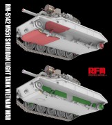 Czołg M551 Sheridan Light Tank Vietnam War RM-5142 RFM