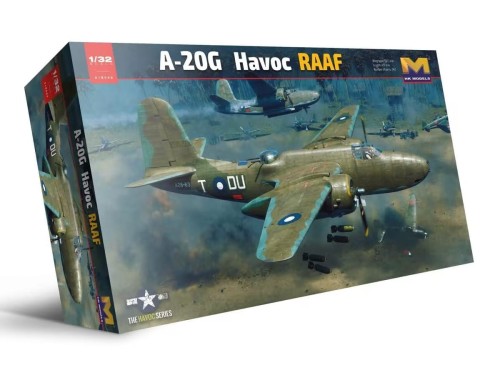 Samolot Douglas A-20G Havoc RAAF 01E042 HK Models