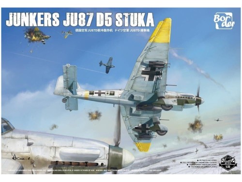 Samolot Junkers Ju 87 D5 Stuka BF-012 Border