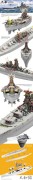 Okręt pancernik Yamato Imperial Japanese Navy Battleship BS-004 Border