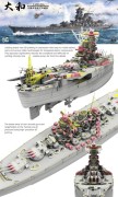 Okręt pancernik Yamato Imperial Japanese Navy Battleship BS-004 Border