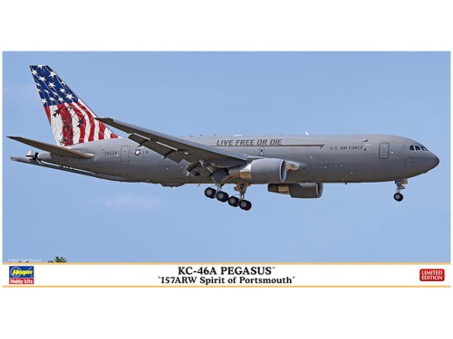 Samolot KC-46A Pegasus 157ARW Spirit of Portsmouth 10865 Hasegawa