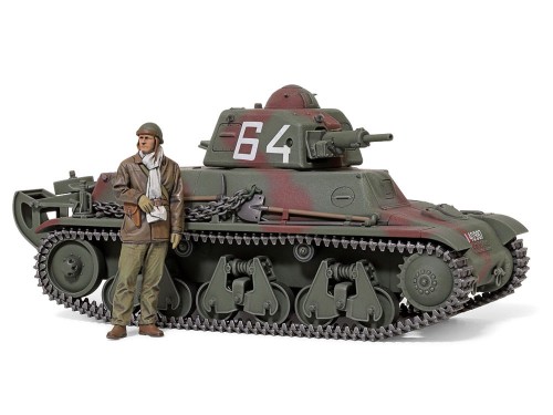 Czołg H39 French Light Tank Pz.Kpfw.38H 735(f) 35389 Tamiya