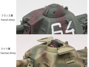 Czołg H39 French Light Tank Pz.Kpfw.38H 735(f) 35389 Tamiya