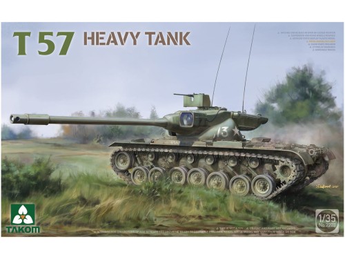 Czołg T57 Heavy Tank 2203 Takom