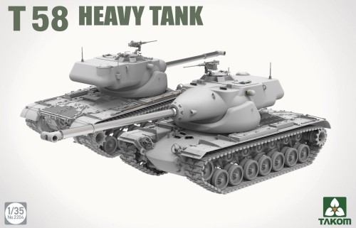 Czołg T58 Heavy Tank 2204 Takom