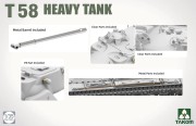 Czołg T58 Heavy Tank 2204 Takom