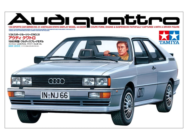 Audi Quattro 1980 24031 Tamiya