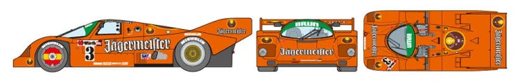 Porsche 962C Jagermeister 24372 Tamiya