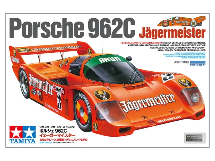 Porsche 962C Jagermeister 24372 Tamiya