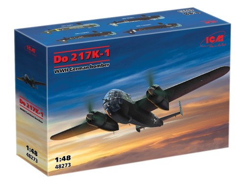 Samolot Dornier Do 217K-1 48273 ICM