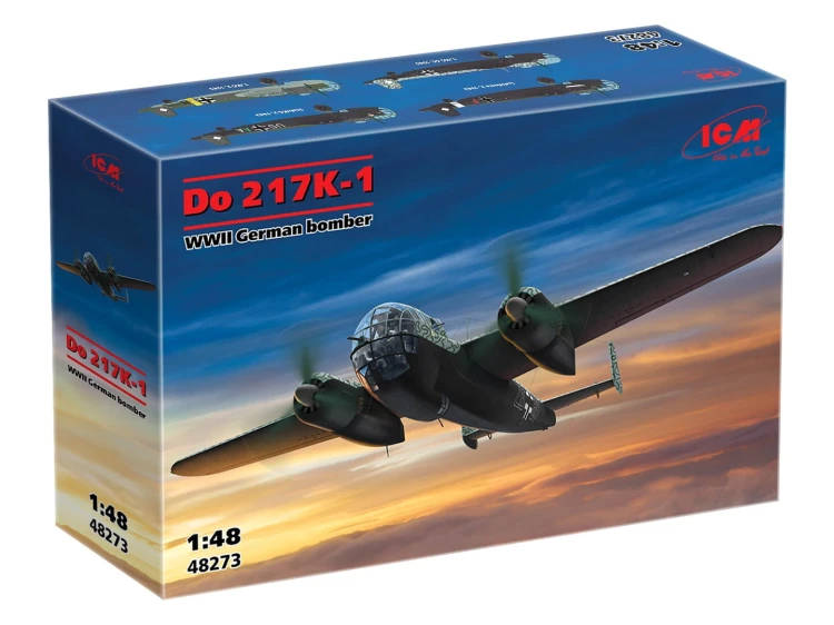 Samolot Dornier Do 217K-1 48273 ICM