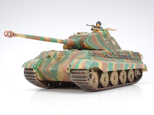 Czołg PzKpfw VI Tiger II Ausf.B Sd.Kfz.182 Porsche Turret 35169 Tamiya