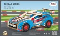 Samochód rajdowy składanka drewniana puzzle 3D HG-B029 Hongtai Toys