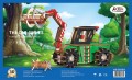 Ładowarka leśna Forester składanka drewniana puzzle 3D HG-B030 Hongtai Toys