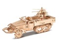 Działo samobieżne M16 składanka drewniana puzzle 3D HG-C011 Hongtai Toys