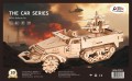 Działo samobieżne M16 składanka drewniana puzzle 3D HG-C011 Hongtai Toys