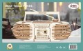 Radiomagnetofon składanka drewniana puzzle 3D HG-D025 Hongtai Toys