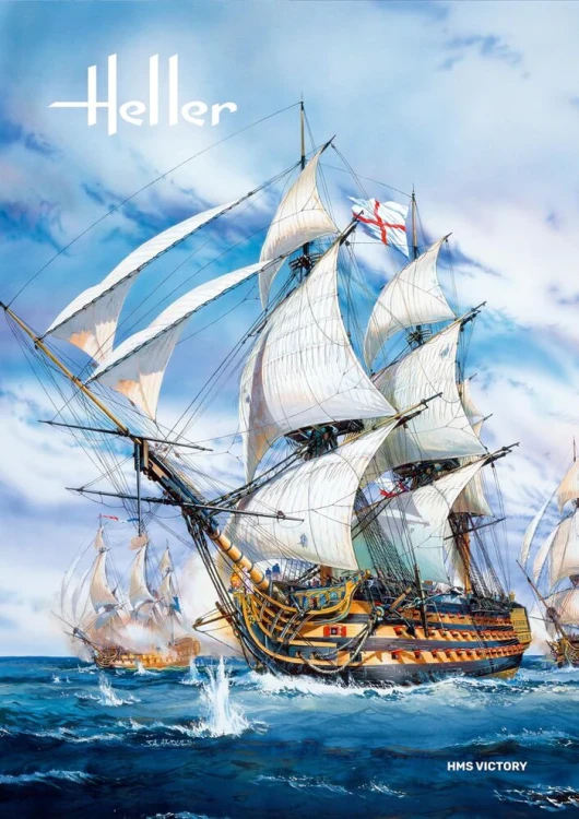 Statek żaglowiec HMS Victory 80897 Heller