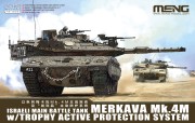 Czołg Merkava Mk.4M w/Trophy Active Protection System 72-006 Meng