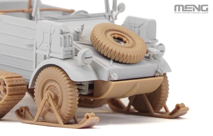 VW Volkswagen Pkw.K1 Kubelwagen Type 155 Half-Track VS-018 Meng