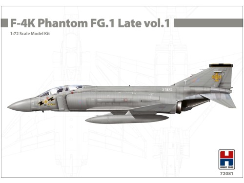 Samolot McDonnell Douglas F-4K Phantom FG.1 Late vol.1 72081 Hobby 2000