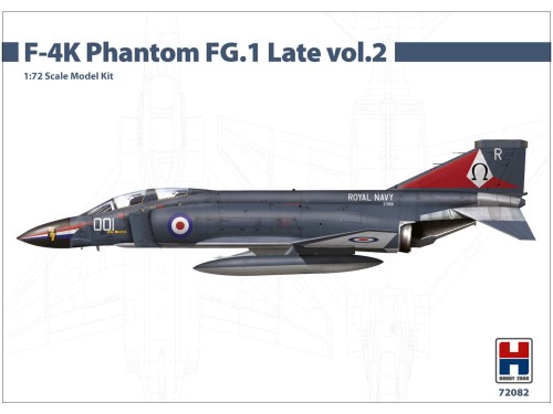 Samolot McDonnell Douglas F-4K Phantom FG.1 Late vol.2 72082 Hobby 2000