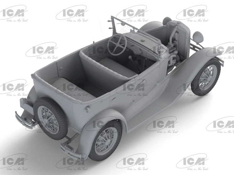 Ford Model A Gangster Car 24052 ICM