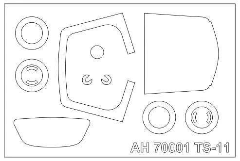 Samolot PZL TS-11 Iskra bis DF 70003 Arma Hobby