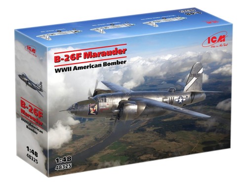 Samolot Martin B-26F Marauder WWII American Bomber 48325 ICM