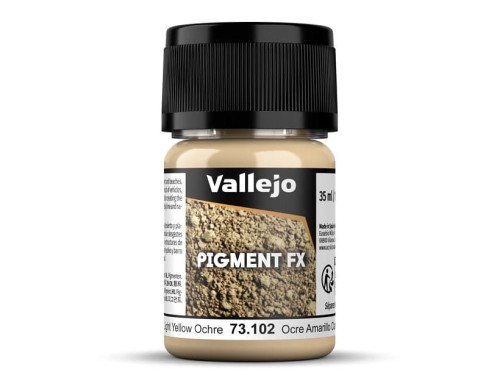 Pigment modelarski Light Yellow Ochre 73.102 Vallejo