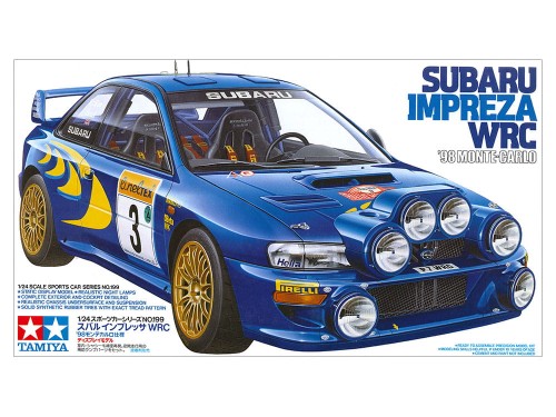 Subaru Impreza WRC 1998 24199 Tamiya