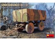 Przyczepa Sonderanhanger Ost 1.5t. German Cargo Trailer 35487 MiniArt