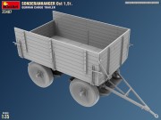 Przyczepa Sonderanhanger Ost 1.5t. German Cargo Trailer 35487 MiniArt