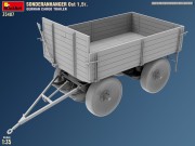 Przyczepa Sonderanhanger Ost 1.5t. German Cargo Trailer 35487 MiniArt
