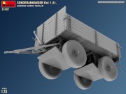 Przyczepa Sonderanhanger Ost 1.5t. German Cargo Trailer 35487 MiniArt