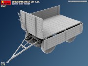 Przyczepa Sonderanhanger Ost 1.5t. German Cargo Trailer 35487 MiniArt