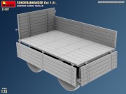 Przyczepa Sonderanhanger Ost 1.5t. German Cargo Trailer 35487 MiniArt