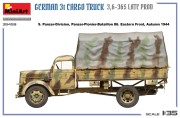 Ciężarówka wojskowa Opel Blitz 3t 3,6-36S Late Production 35459 MiniArt