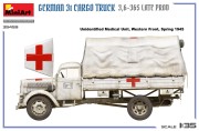 Ciężarówka wojskowa Opel Blitz 3t 3,6-36S Late Production 35459 MiniArt