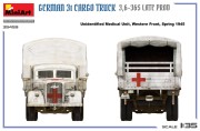 Ciężarówka wojskowa Opel Blitz 3t 3,6-36S Late Production 35459 MiniArt
