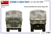 Ciężarówka wojskowa Opel Blitz 3t 3,6-36S Late Production 35459 MiniArt