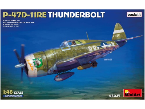 Samolot Republic P-47D-11RE Thunderbolt 48037 MiniArt