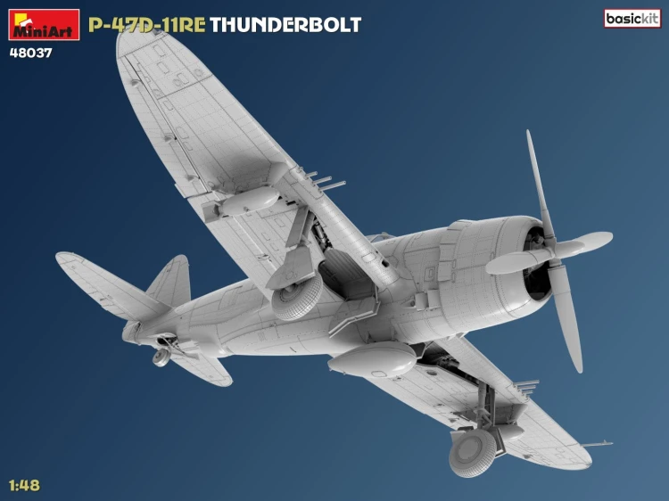 Samolot Republic P-47D-11RE Thunderbolt 48037 MiniArt
