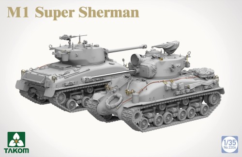 Czołg M1 Super Sherman 2206 Takom